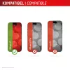 Lámina protectora de pantalla + funda Displex para Apple iPhone 17, marco de montaje Eco, resistente a arañazos