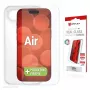 Lámina protectora de pantalla + funda Displex para Apple iPhone Air, marco de montaje Eco, resistente a arañazos