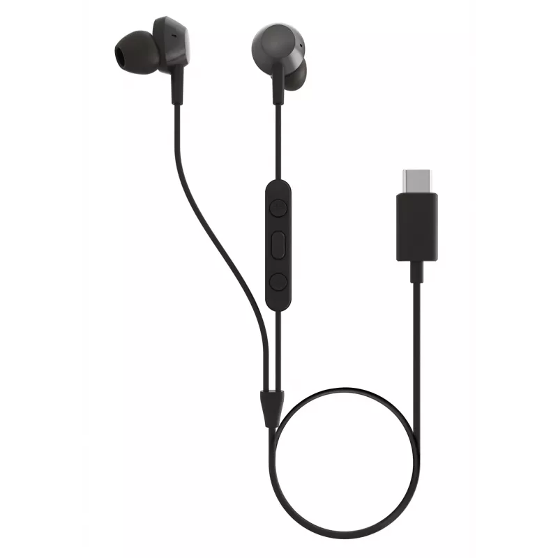 Auriculares/headset Philips TAE5008BK/00 con cable in-ear llamadas/música USB Type-C negro
