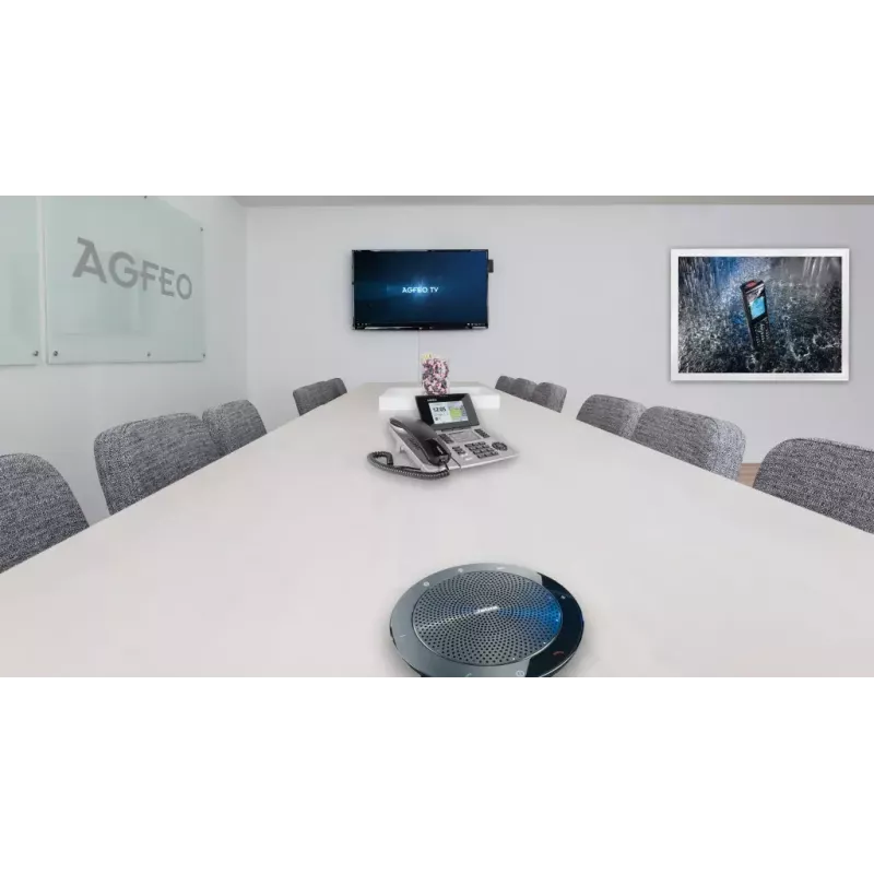 Teléfono IP AGFEO ST 56 plata LCD