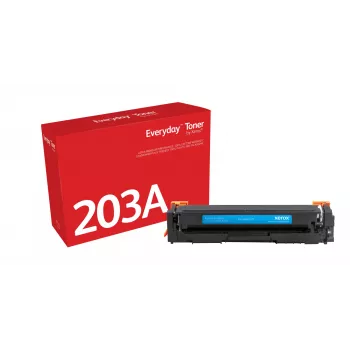 Tóner cian Everyday™ de Xerox, compatible con HP 203A (CF541A), capacidad estándar
