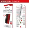 Protector de pantalla Displex de privacidad (10H) para Apple iPhone 16 Pro Max, marco de montaje Eco, filtro de privacidad