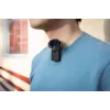 Transmisor de micrófono inalámbrico DJI para Osmo Pocket 2, con parabrisas