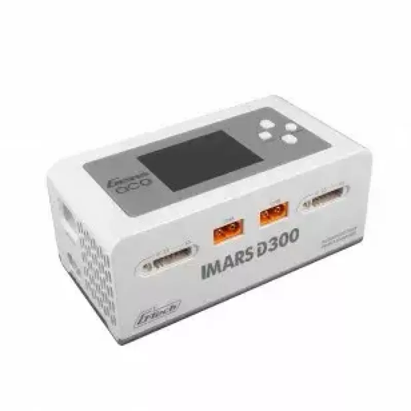 Cargador de baterías Gens ace IMARS D300 300W/700W AC/DC blanco
