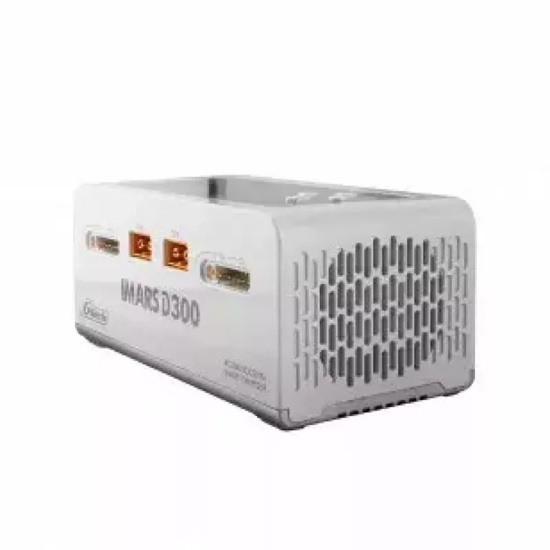 Cargador de baterías Gens ace IMARS D300 300W/700W AC/DC blanco