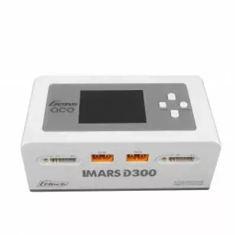 Cargador de baterías Gens ace IMARS D300 300W/700W AC/DC blanco