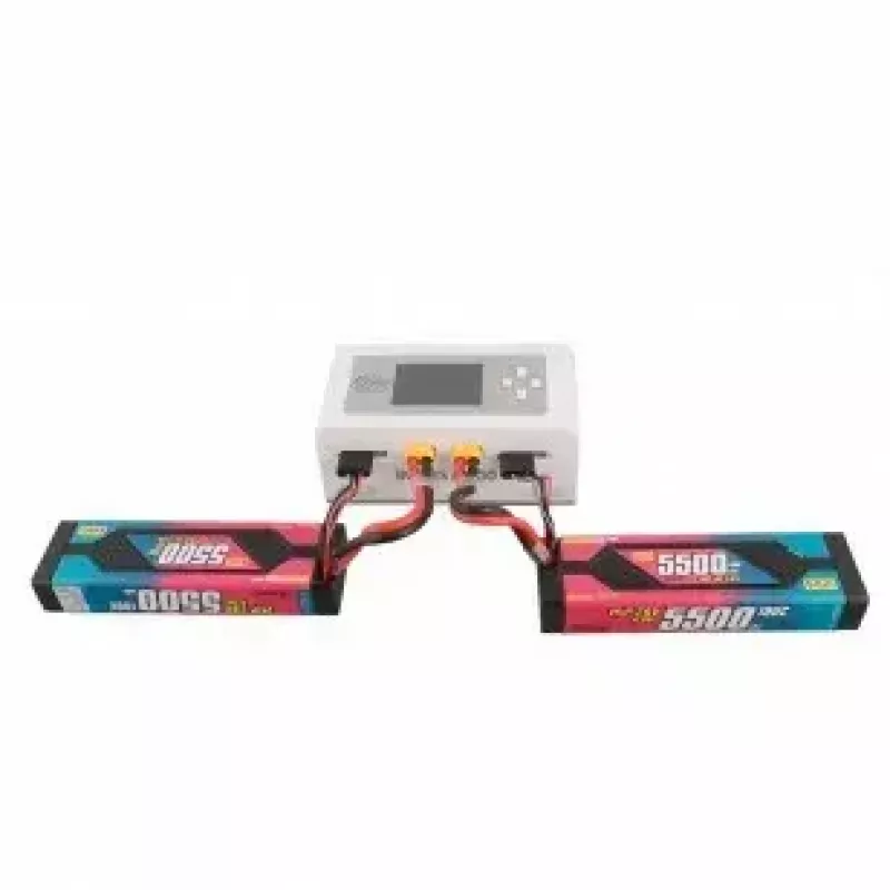 Cargador de baterías Gens ace IMARS D300 300W/700W AC/DC blanco
