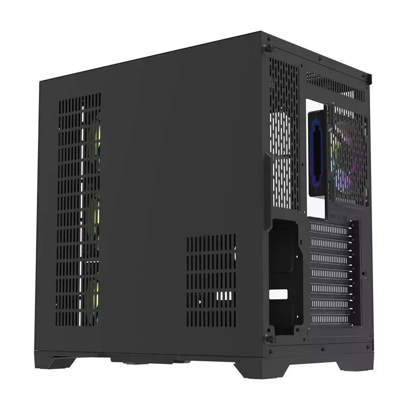 Caja de ordenador Darkflash FT418 PRO, ATX, negra