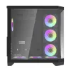 Caja de ordenador Darkflash FT418 PRO, ATX, negra
