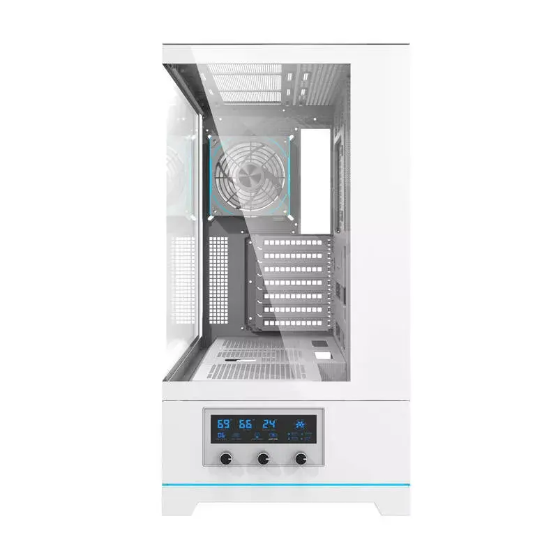 Caja para ordenador Darkflash DY451 PRO, ATX, blanca