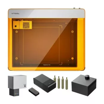 Grabador láser xTool M1 Ultra 20W Deluxe-Set — láser de 20W, grabador/cortador de sobremesa