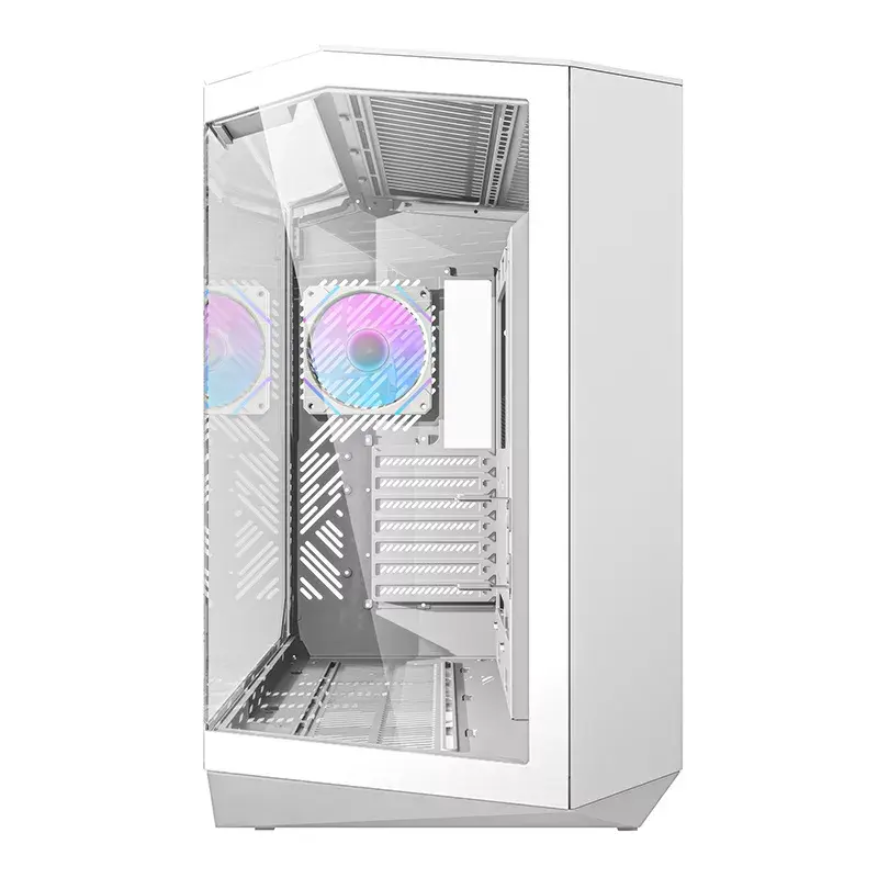 Caja para ordenador Darkflash DY470 ATX Blanca