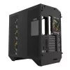 Caja para ordenador Darkflash DY470 ATX Negra con 4 ventiladores y soporte para GPU