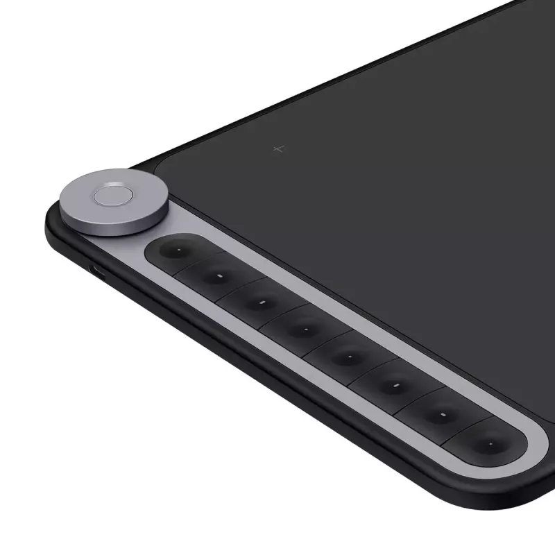 Tableta gráfica HUION Q620M Negra 5080 lpi 266,7 x 166,7 mm USB