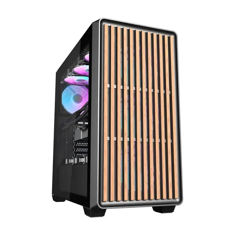 Caja de PC Darkflash DS900WD ATX negra