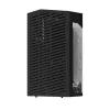 Caja de PC Darkflash DY470 Full Tower — Negra, SPCC, compatible con ITX/ATX, HDD 3,5 inch/2,5 inch, 1x 120 mm trasero, ventilador lateral 120 mm