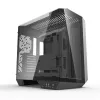 Caja de PC Darkflash DY470 Full Tower — Negra, SPCC, compatible con ITX/ATX, HDD 3,5 inch/2,5 inch, 1x 120 mm trasero, ventilador lateral 120 mm