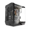 Caja de PC Darkflash DY470 Full Tower — Negra, SPCC, compatible con ITX/ATX, HDD 3,5 inch/2,5 inch, 1x 120 mm trasero, ventilador lateral 120 mm