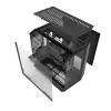 Caja de PC Darkflash DY470 Full Tower — Negra, SPCC, compatible con ITX/ATX, HDD 3,5 inch/2,5 inch, 1x 120 mm trasero, ventilador lateral 120 mm