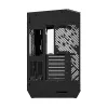 Caja de PC Darkflash DY470 Full Tower — Negra, SPCC, compatible con ITX/ATX, HDD 3,5 inch/2,5 inch, 1x 120 mm trasero, ventilador lateral 120 mm
