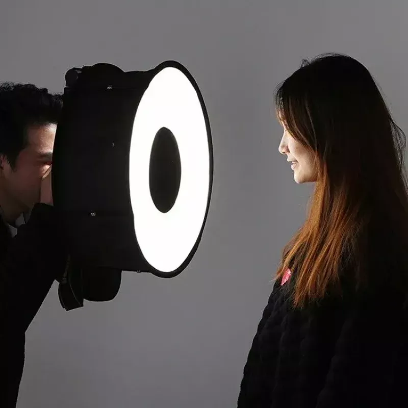 Difusor softbox Puluz PU5145 45 cm redondo ligero para iluminación fotográfica