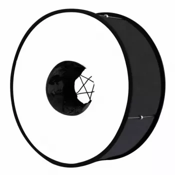 Difusor softbox Puluz PU5145 45 cm redondo ligero para iluminación fotográfica