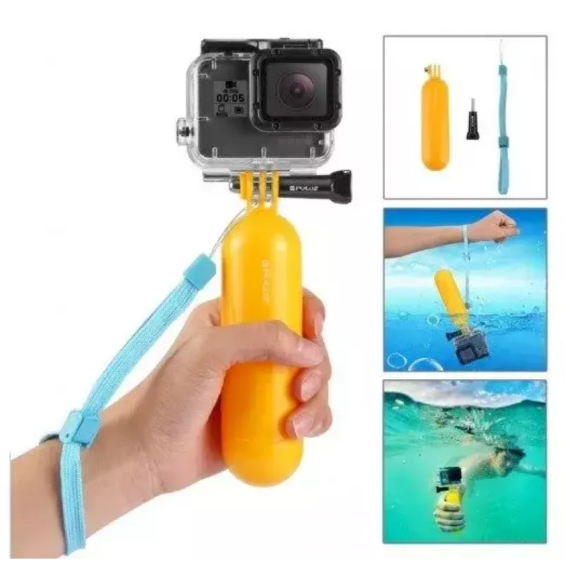 Set de accesorios Puluz PKT11 para cámaras deportivas — 20 piezas, compatible con Osmo Action 5 Pro
