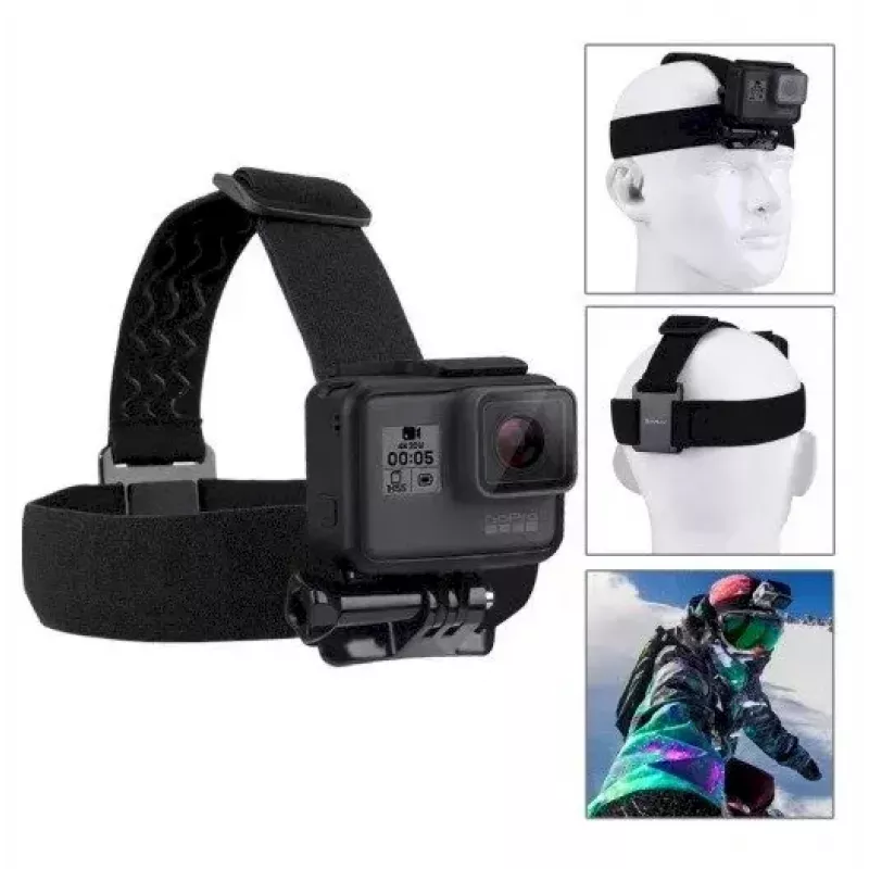 Set de accesorios Puluz PKT11 para cámaras deportivas — 20 piezas, compatible con Osmo Action 5 Pro