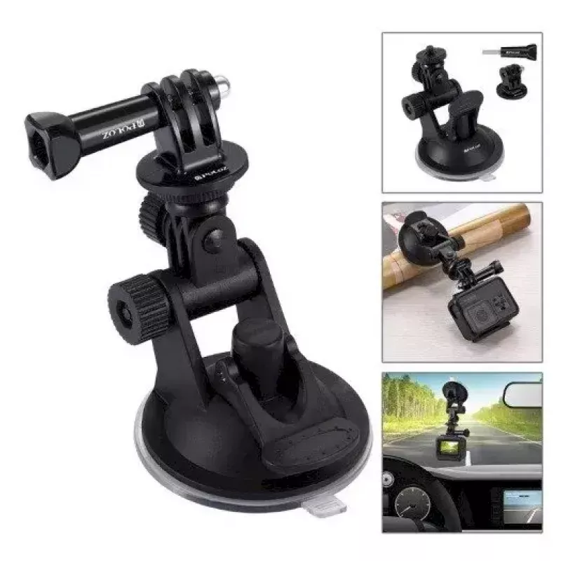 Set de accesorios Puluz PKT11 para cámaras deportivas — 20 piezas, compatible con Osmo Action 5 Pro