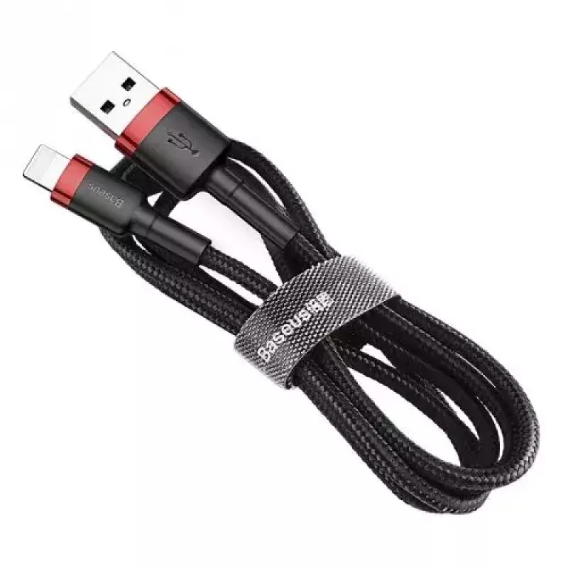 Cable Lightning Baseus CALKLF-A19 0,5 m Negro