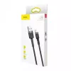 Baseus Cafule CALKLF-AG1 cable USB-A a Lightning, 2,4 A, 0,5 m, negro/gris