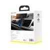 Soporte pasivo Baseus Glaze Gravity para teléfono móvil negro