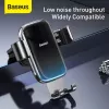Soporte pasivo Baseus Glaze Gravity para teléfono móvil negro