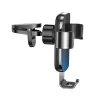 Soporte pasivo Baseus Glaze Gravity para teléfono móvil negro