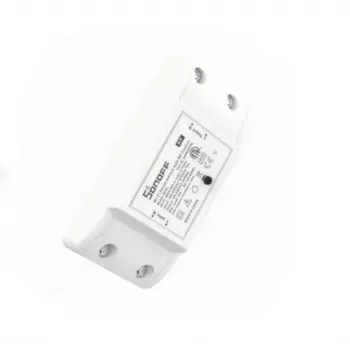 Control de luz para smart home Sonoff RFR2 con cable e inalámbrico blanco