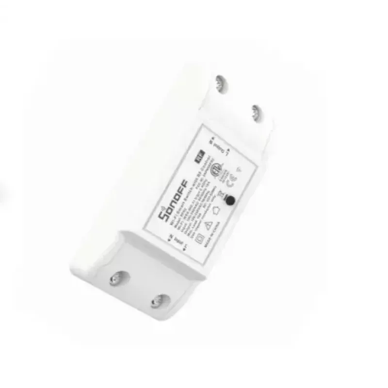 Control de luz para smart home Sonoff RFR2 con cable e inalámbrico blanco