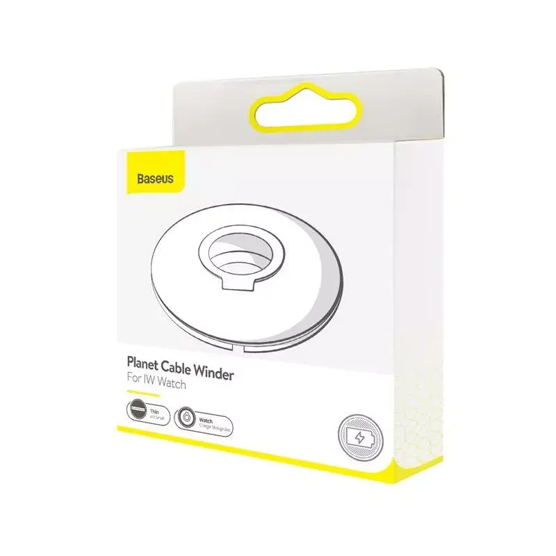 Organizador Baseus para cargador de Apple Watch ACSLH-01 — negro, soporte para puck de carga magnética