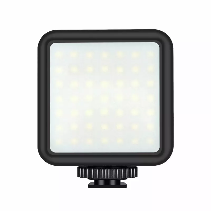 Lámpara LED RGB Puluz PU560B — brillo y temperatura de color ajustables para iluminación fotográfica y de vídeo