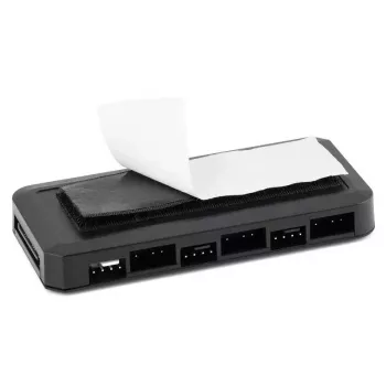 Controlador de ventiladores darkFlash RC2 4 pines PWM gris