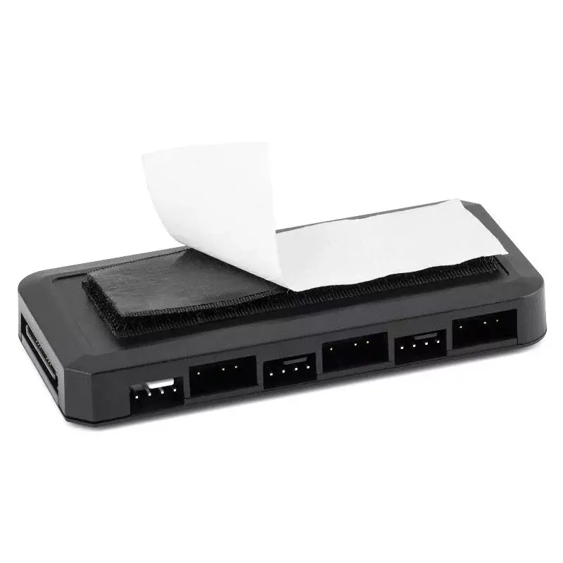 Controlador de ventiladores darkFlash RC2 4 pines PWM gris