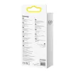Cable de datos USB 2.0 Baseus Jelly Lightning a USB-A 1,2 m, negro