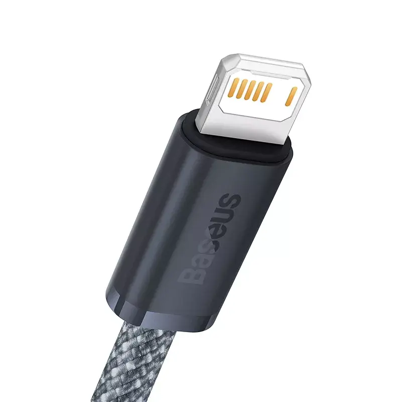 Cable Baseus Dynamic 2 m gris Lightning a USB-A