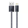 Cable Baseus Dynamic 2 m gris Lightning a USB-A