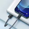 Cable Baseus Dynamic 2 m gris Lightning a USB-A