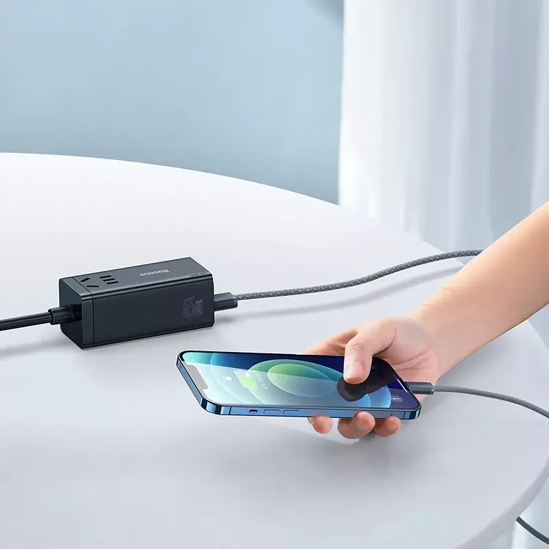 Cable Baseus Dynamic 2 m gris Lightning a USB-A