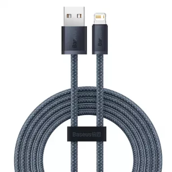 Cable Baseus Dynamic 2 m gris Lightning a USB-A