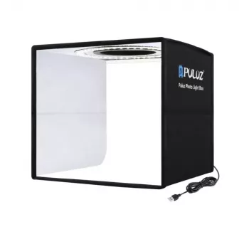 Caja de luz fotográfica Puluz PU5041B 6500K USB 11W 400x400x400mm