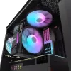 Carcasa de ordenador Darkflash DK352 Plus ATX negra