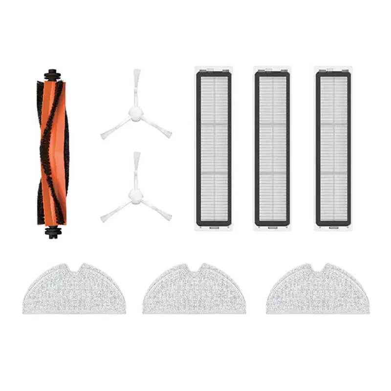 Kit de accesorios Dreame RAK3 para robot aspirador — naranja/blanco, piezas de repuesto y mantenimiento