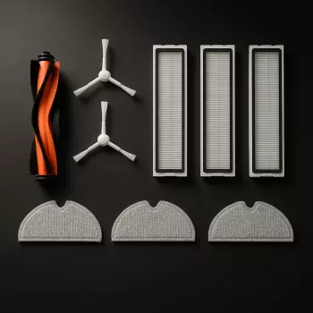 Kit de accesorios Dreame RAK3 para robot aspirador — naranja/blanco, piezas de repuesto y mantenimiento
